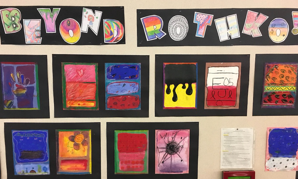 Beyond Rothko! – Children Paint The Masters
